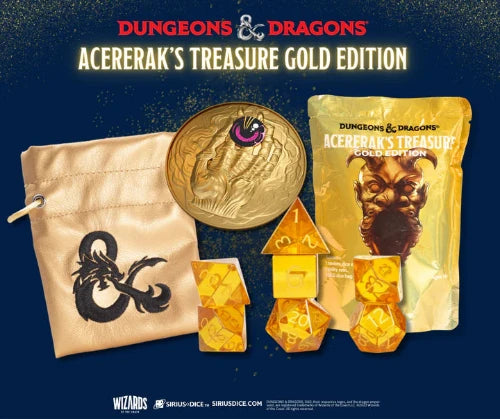 D&D Acererak's Treasure Pack Gold Edition