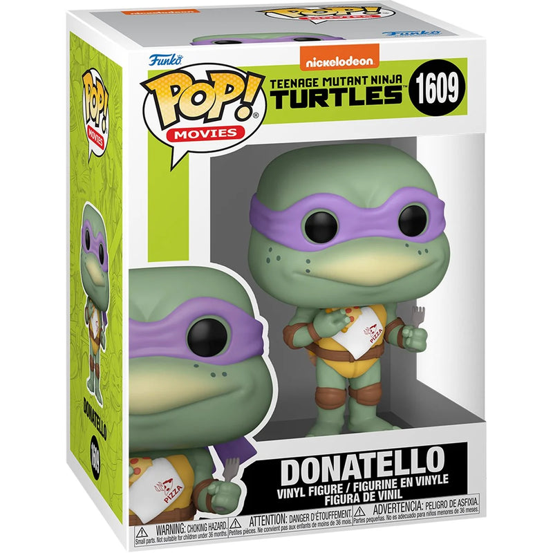 Funko Pop! Teenage Mutant Ninja Turtles 1990 Donatello with Pizza