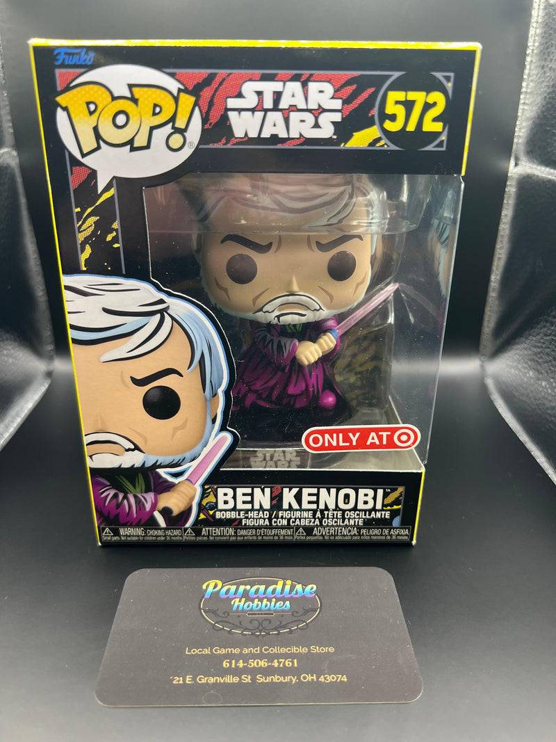 Funko Pop! Star Wars "Ben Kenobi" (Target Exclusive) - Paradise Hobbies LLC