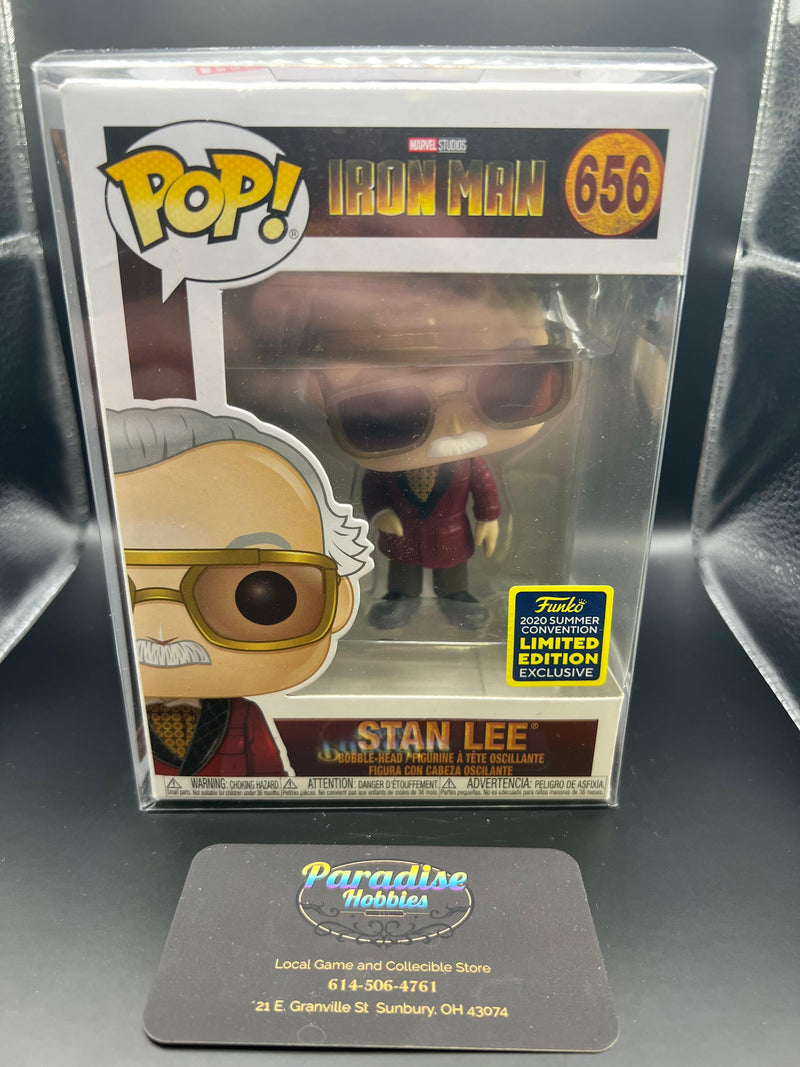 Funko Pop! Iron Man "Stan Lee" (2020 Summer Convention Exclusive) - Paradise Hobbies LLC