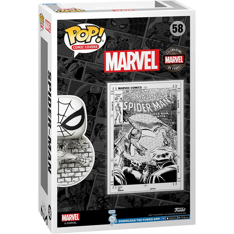 Funko Pop! Marvel's 85th Anniversary The Amazing Spider-Man Comic Cover Figure