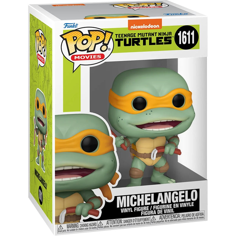 Funko Pop! Teenage Mutant Ninja Turtles 1990 Michelangelo Sausage Link Nunchucks