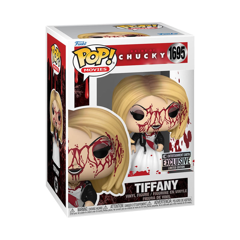 Funko Pop! Bride of Chucky Tiffany Bloody Vinyl Figure (EE Exclusive)