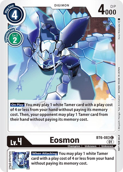 Eosmon [BT6-083] (Tamer Party Vol. 5) [Double Diamond Promos]