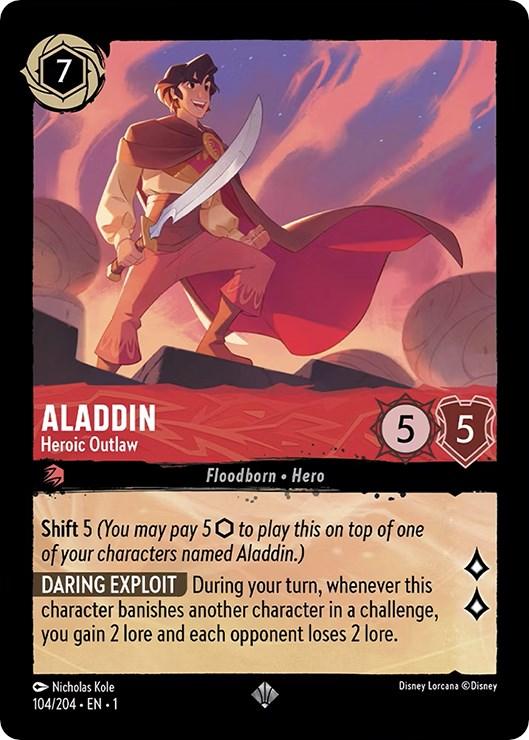 Aladdin - Heroic Outlaw (104/204) [The First Chapter] - Paradise Hobbies LLC