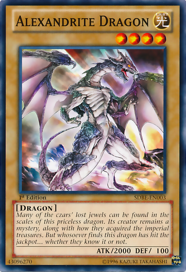 Alexandrite Dragon [SDBE-EN003] Common - Paradise Hobbies LLC