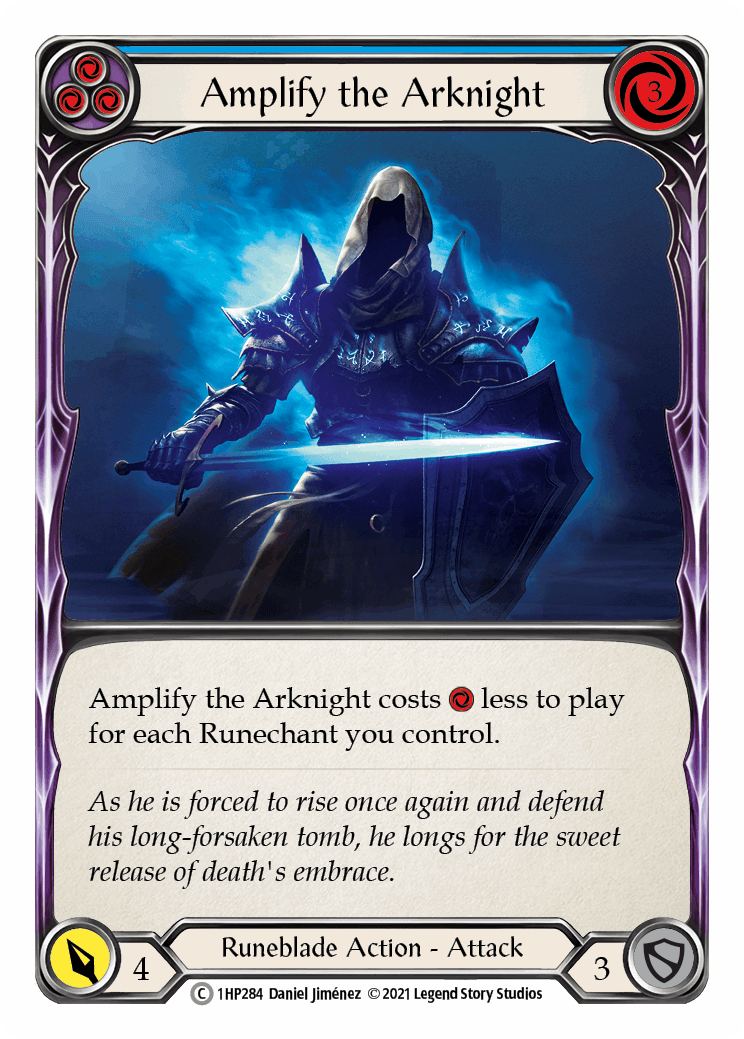 Amplify the Arknight (Blue) [1HP284] (History Pack 1) - Paradise Hobbies LLC