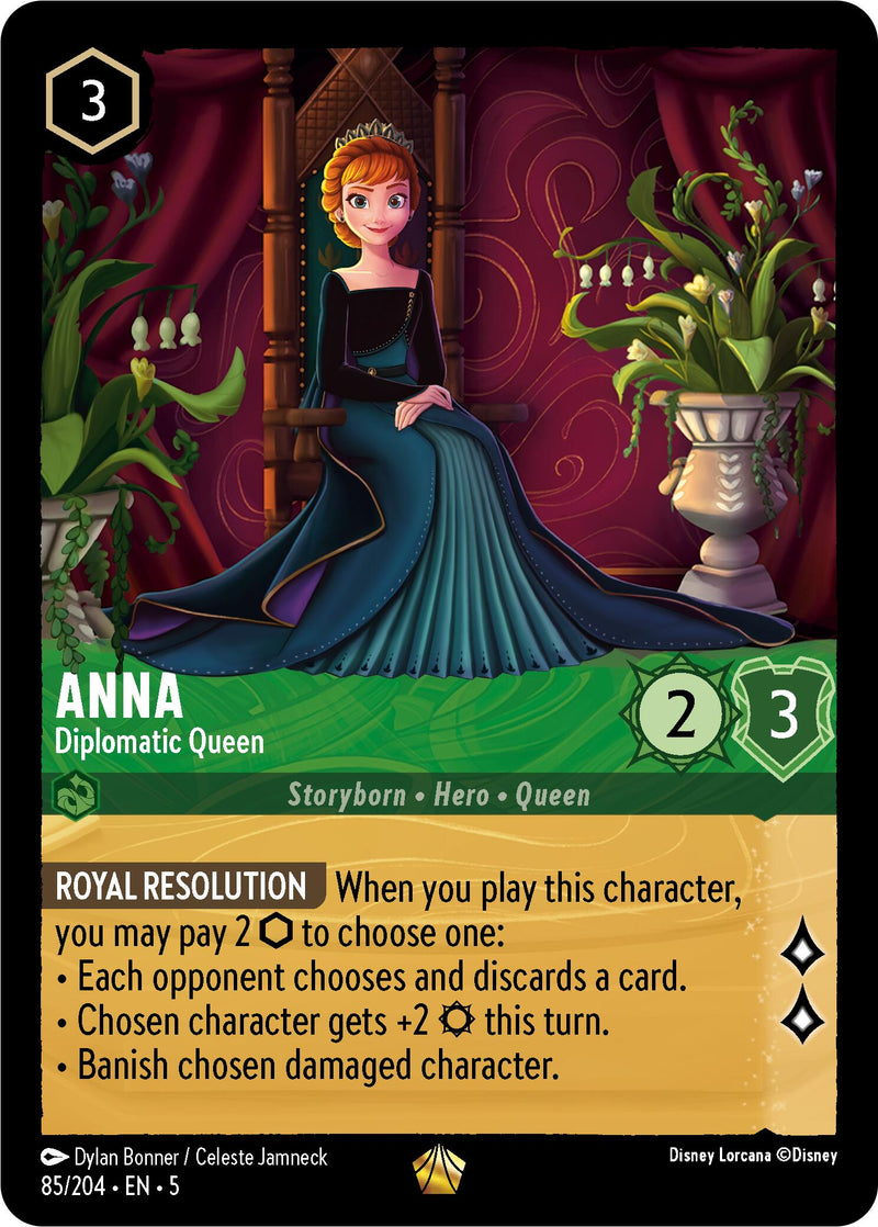 Anna - Diplomatic Queen (85/204) [Shimmering Skies] - Paradise Hobbies LLC