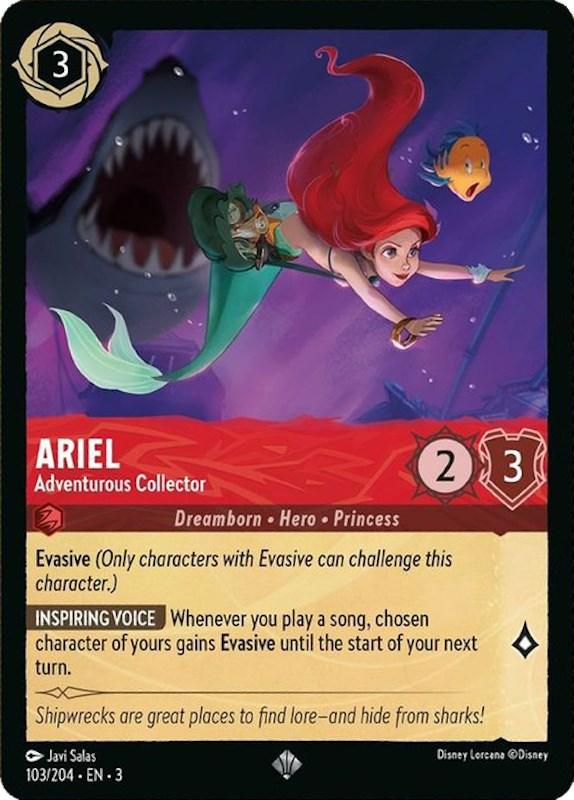 Ariel - Adventurous Collector (103/204) [Into the Inklands] - Paradise Hobbies LLC