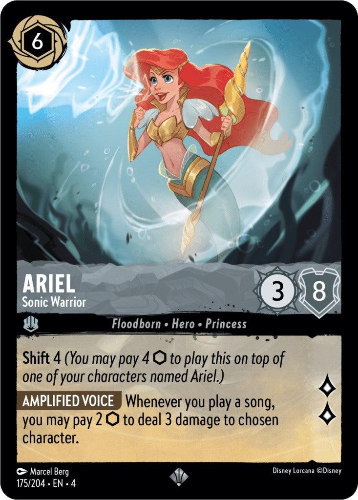 Ariel - Sonic Warrior (175/204) [Ursula's Return] - Paradise Hobbies LLC