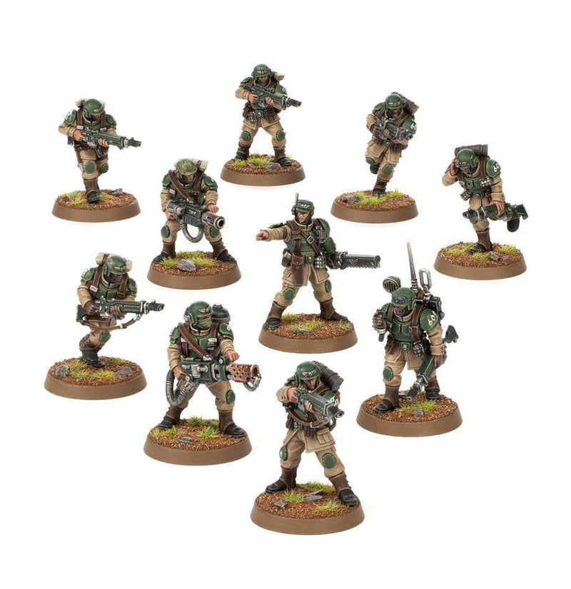 Astra Militarum - Cadian Shock Troops - Paradise Hobbies LLC