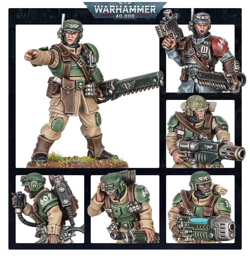 Astra Militarum - Cadian Shock Troops - Paradise Hobbies LLC