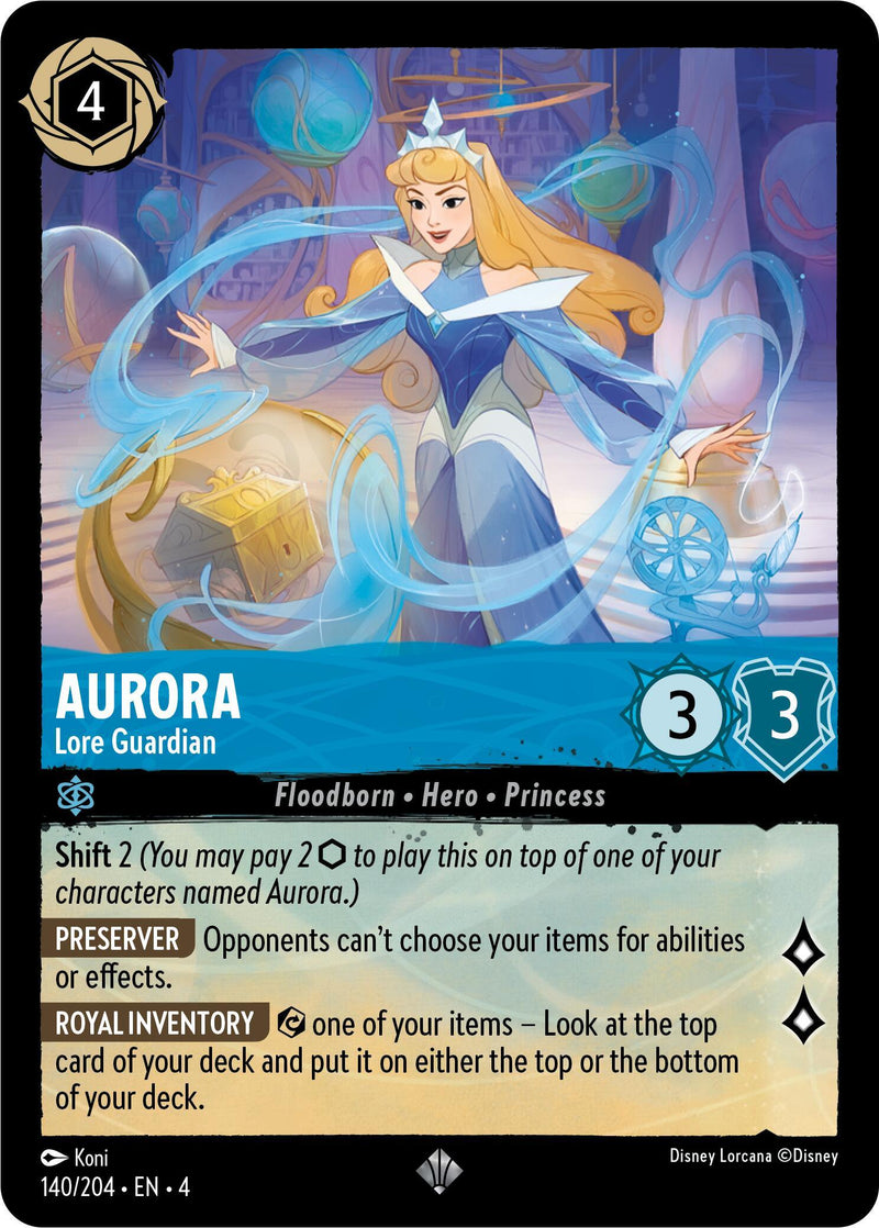 Aurora - Lore Guardian (140/204) [Ursula's Return] - Paradise Hobbies LLC