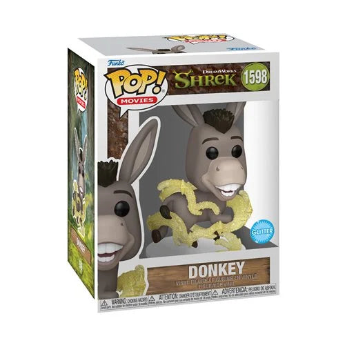 Funko Pop! Shrek DreamWorks 30th Anniversary Donkey Glitter