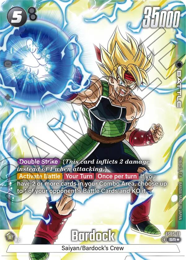 Bardock (FS05-11) (Bonus Pack Alternate Art) [Starter Deck: Bardock] - Paradise Hobbies LLC