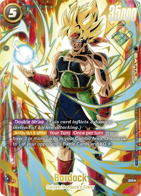 Bardock (FS05-11) (Gold) [Fusion World Tournament Cards] - Paradise Hobbies LLC