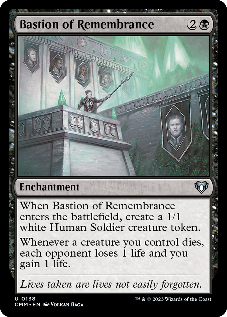 Bastion of Remembrance [Commander Masters] - Paradise Hobbies LLC