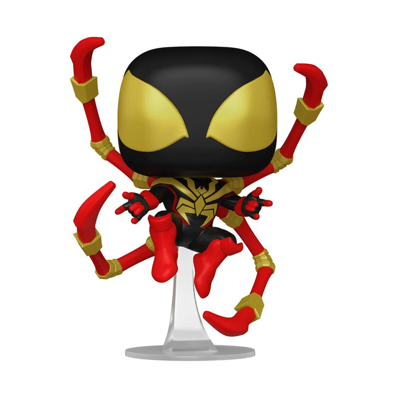 Funko Pop! Spider-Man Comics Miles Morales Iron Spider Vinyl Figure