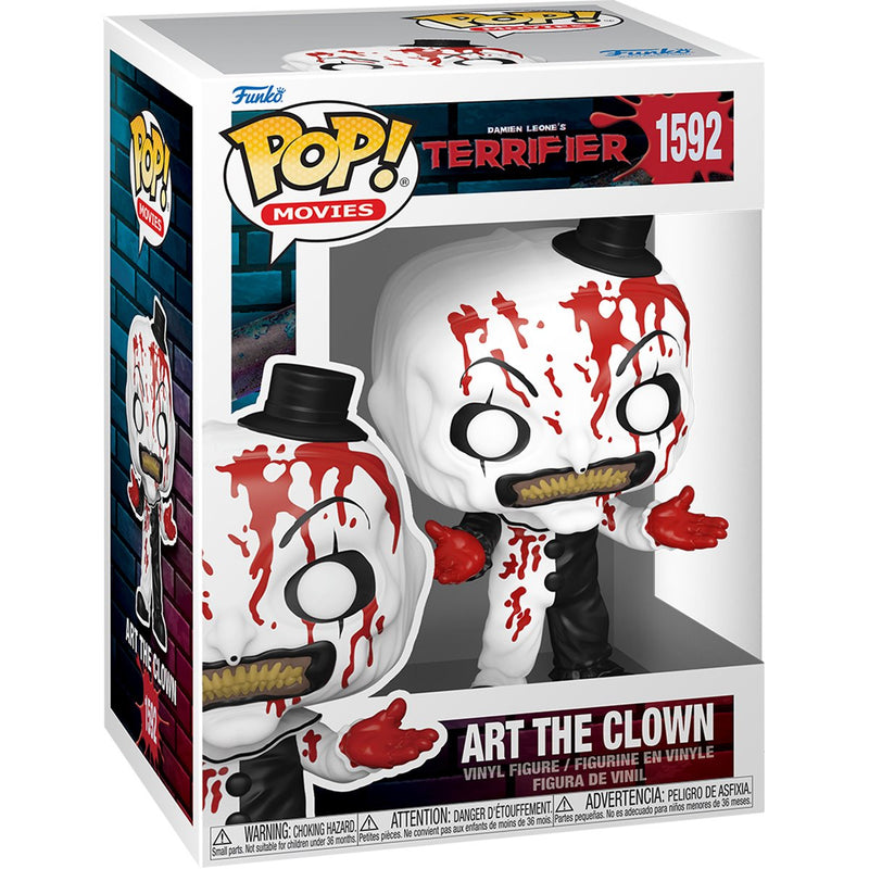 Funko Pop! Terrifier 2 Art the Clown Bloody Vinyl Figure