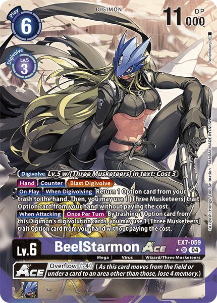 BeelStarmon ACE [EX7-059] (Alternate Art) [Digimon LIBERATOR] - Paradise Hobbies LLC