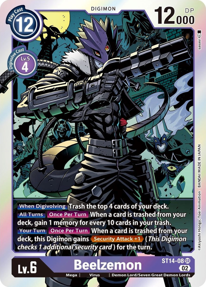 Beelzemon [ST14-08] [Starter Deck: Beelzemon Advanced Deck Set] - Paradise Hobbies LLC