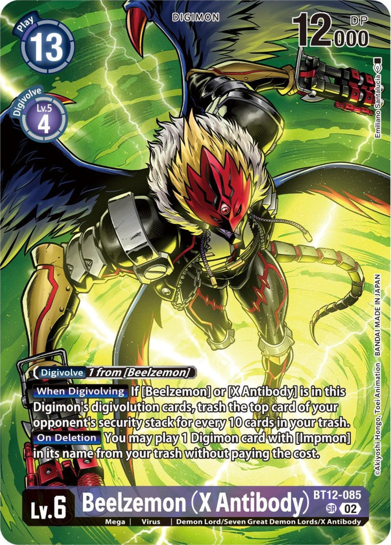 Beelzemon (X Antibody) [BT12-085] (Premium Binder Set) [Across Time Promos] - Paradise Hobbies LLC