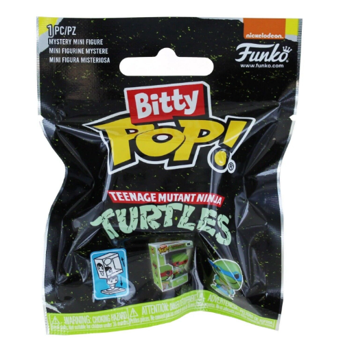 Bitty Pop! Teenage Mutant Ninja Turtles -Blind Bag Vinyl Figure - Paradise Hobbies LLC