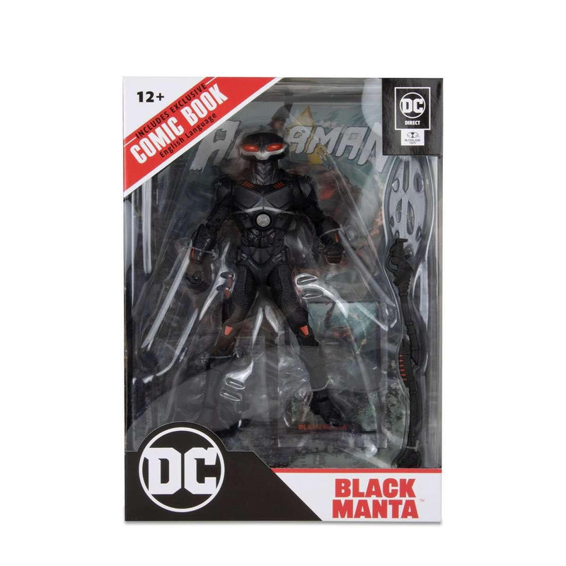 Black Manta Page Punchers Action Figure With Comic - Paradise Hobbies LLC