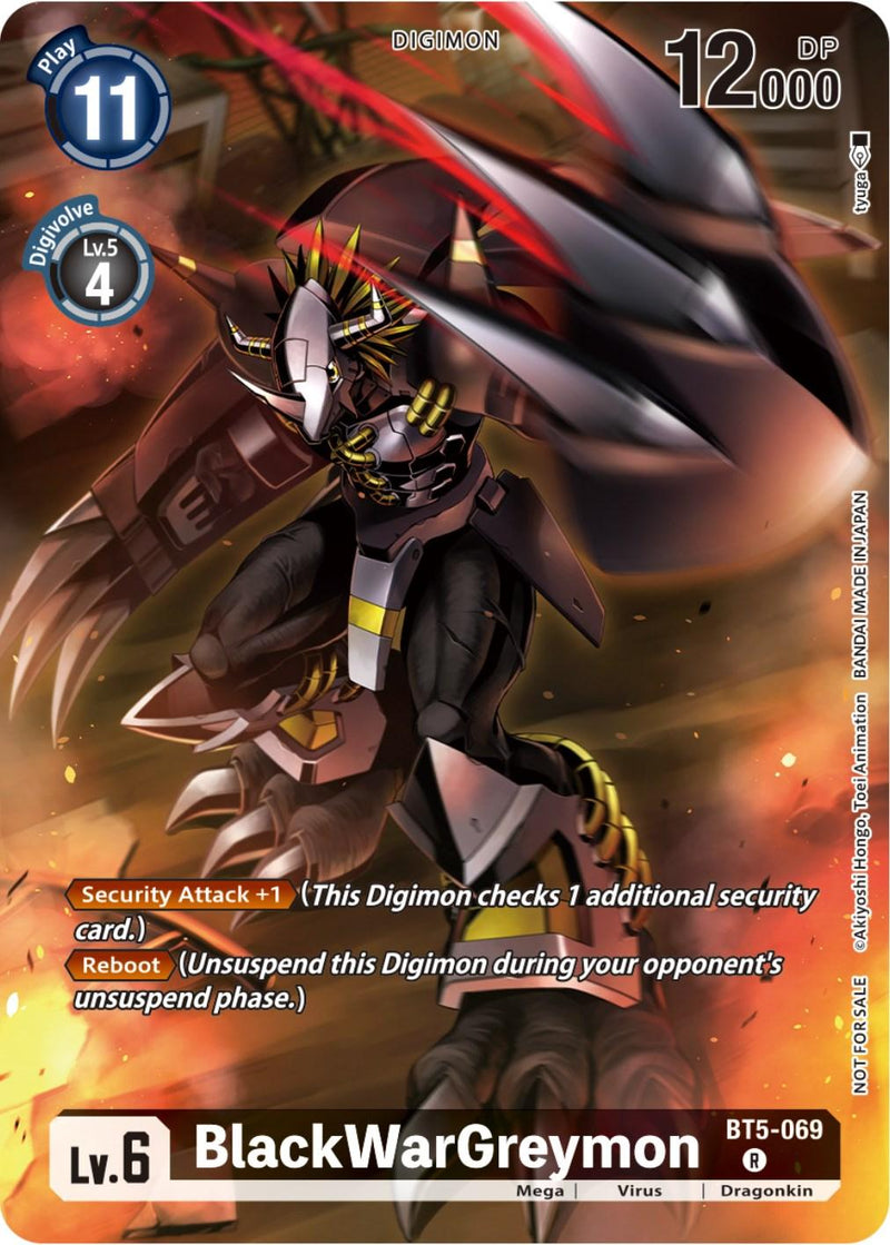 BlackWarGreymon [BT5-069] (Tamer Party Pack -The Beginning-) [Battle of Omni Promos] - Paradise Hobbies LLC