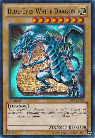 Blue-Eyes White Dragon [SDBE-EN001] Ultra Rare - Paradise Hobbies LLC