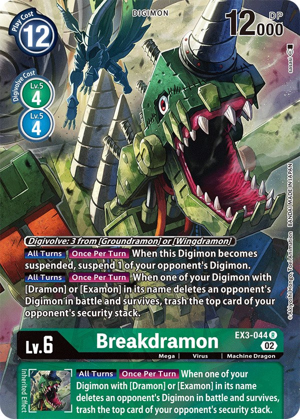 Breakdramon [EX3-044] (Alternate Art) [Draconic Roar] - Paradise Hobbies LLC