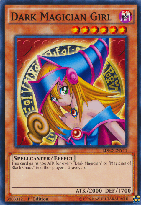 Dark Magician Girl [LDK2-ENY11] Common - Paradise Hobbies LLC