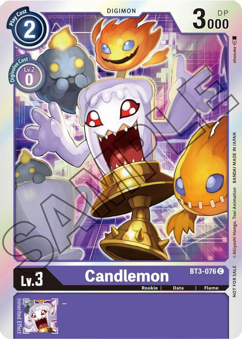 Candlemon [BT3-076] (Event Pack 1) [Release Special Booster Promos] - Paradise Hobbies LLC