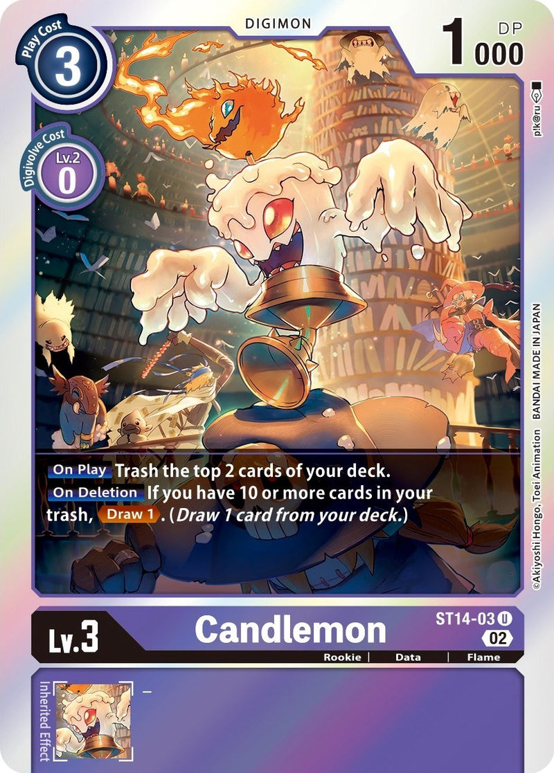 Candlemon [ST14-03] [Starter Deck: Beelzemon Advanced Deck Set] - Paradise Hobbies LLC