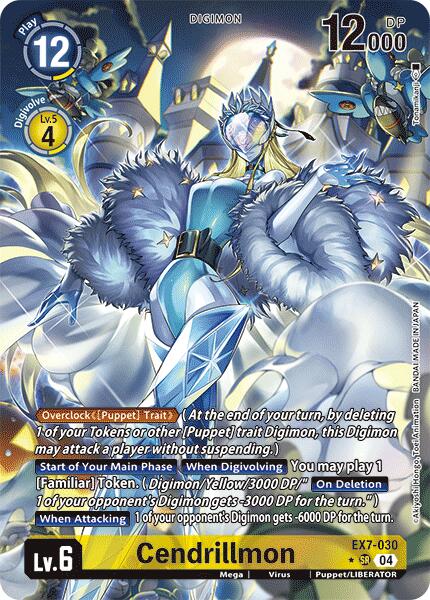 Cendrillmon [EX7-030] (Alternate Art) [Digimon LIBERATOR] - Paradise Hobbies LLC