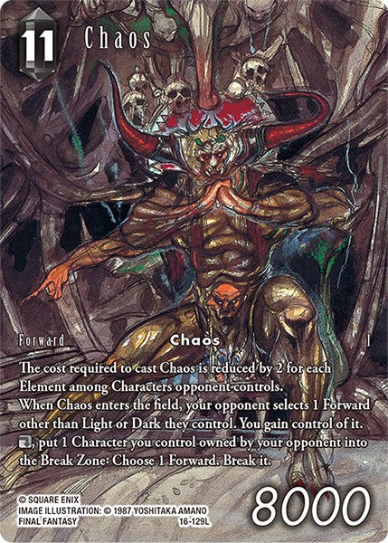 Chaos (Full Art Reprint) [Hidden Hope] - Paradise Hobbies LLC