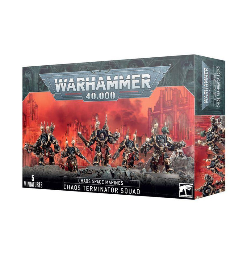 Chaos Space Marines - Chaos Terminator Squad - Paradise Hobbies LLC