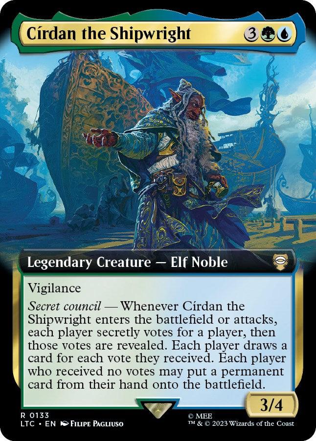 Cirdan the Shipwright (Extended Art) [The Lord of the Rings: Tales of Middle-Earth Commander] - Paradise Hobbies LLC