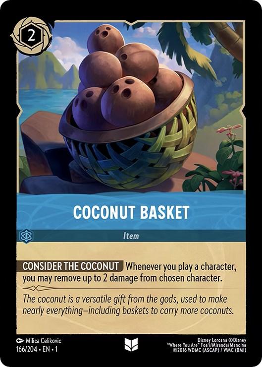 Coconut Basket (166/204) [The First Chapter] - Paradise Hobbies LLC
