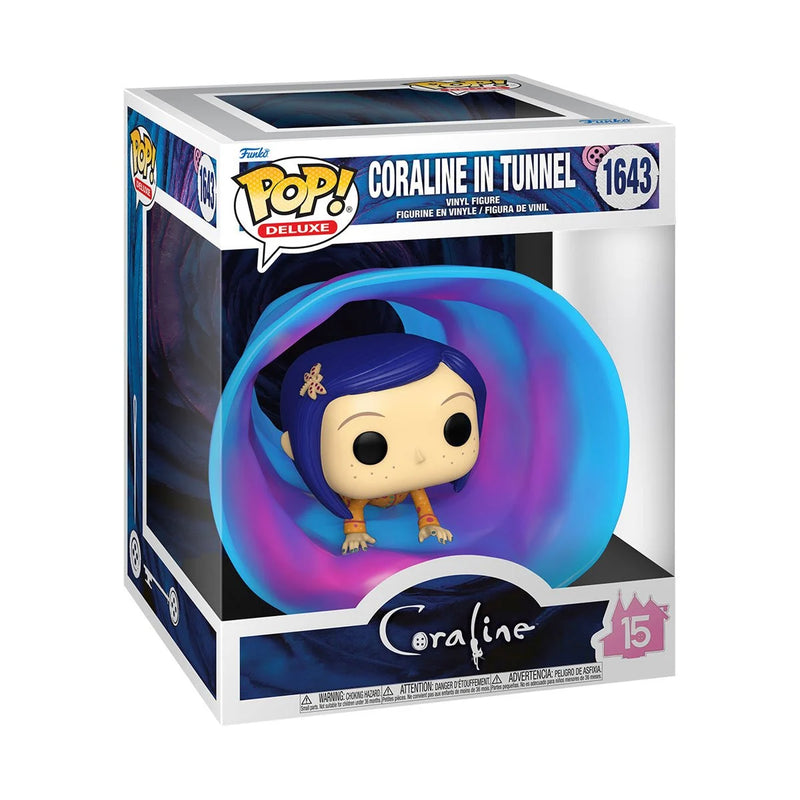 Funko Pop! Coraline 15th Anniversary Coraline in Tunnel Deluxe Vinyl Figure