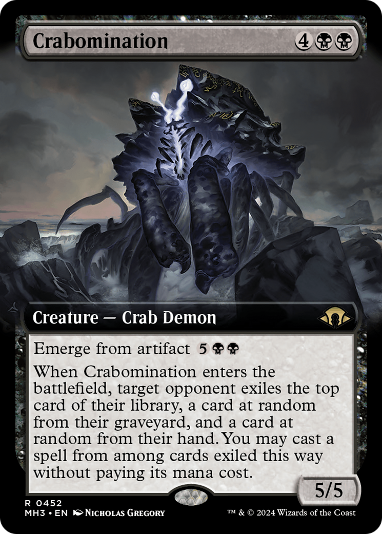 Crabomination (Extended Art) [Modern Horizons 3] - Paradise Hobbies LLC