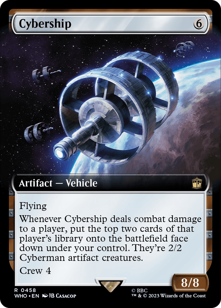 Cybership (Extended Art) [Doctor Who] - Paradise Hobbies LLC