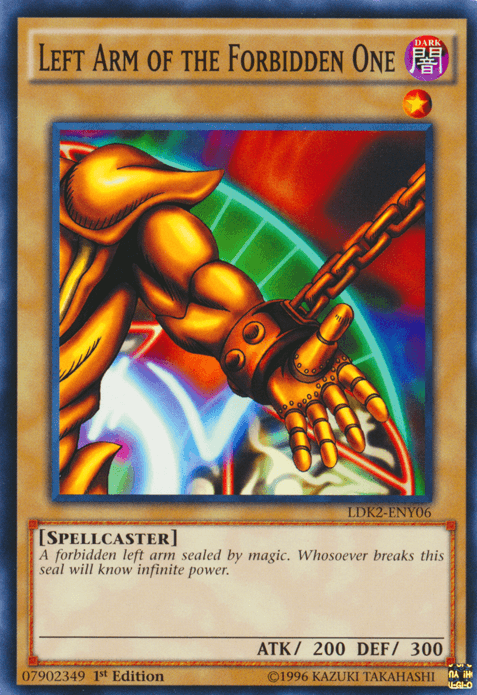 Left Arm of the Forbidden One [LDK2-ENY06] Common - Paradise Hobbies LLC