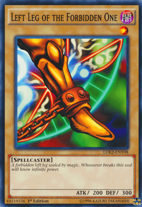 Left Leg of the Forbidden One [LDK2-ENY08] Common - Paradise Hobbies LLC