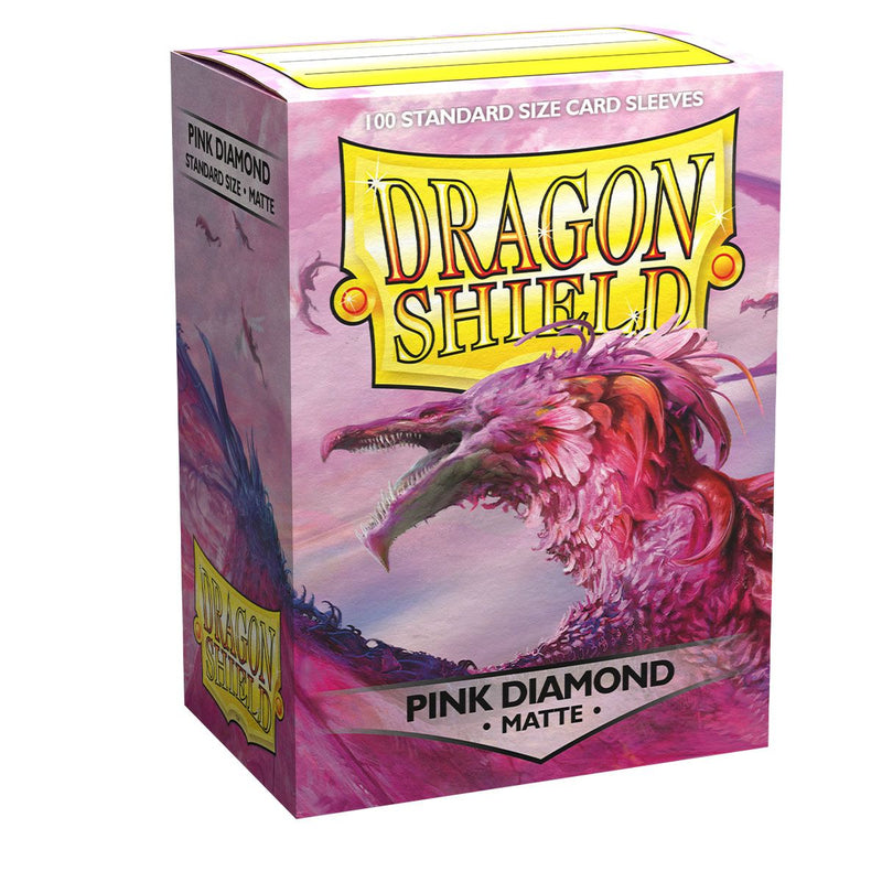 Dragon Shield: Fundas estándar de 100 quilates - Diamante rosa (mate) 