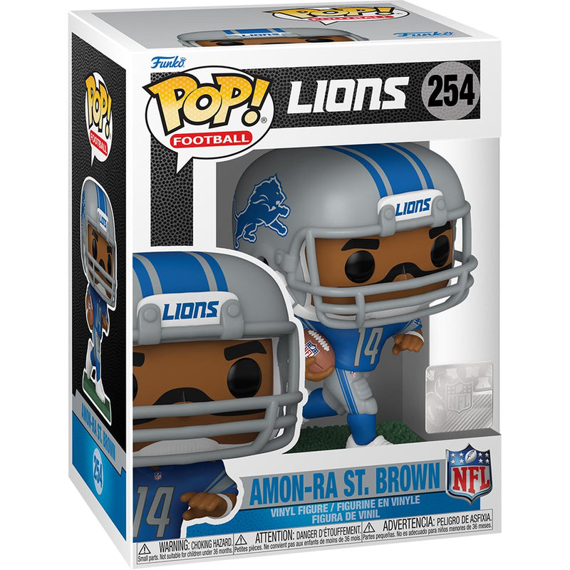 Funko Pop! NFL Detroit Lions Amon-Ra St. Brown Vinyl Figure