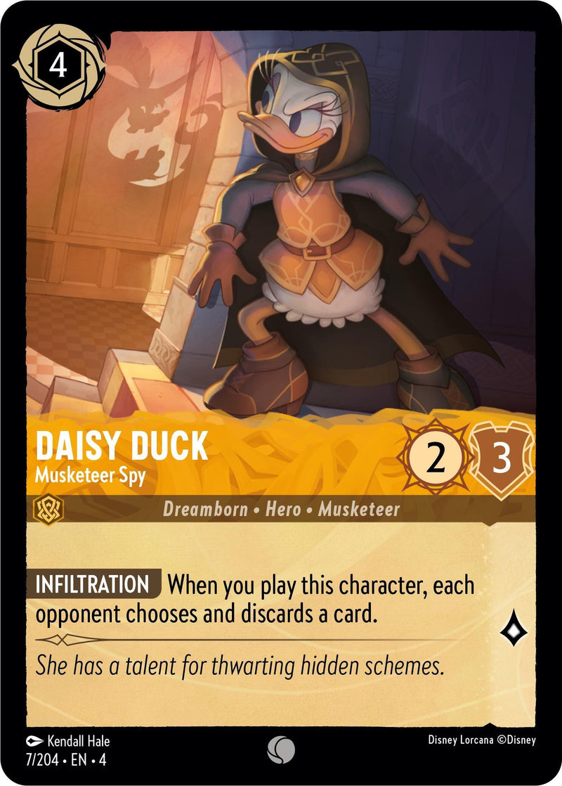 Daisy Duck - Musketeer Spy (7/204) [Ursula's Return] - Paradise Hobbies LLC