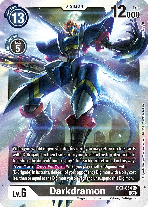 Darkdramon [EX3-054] [Draconic Roar] - Paradise Hobbies LLC