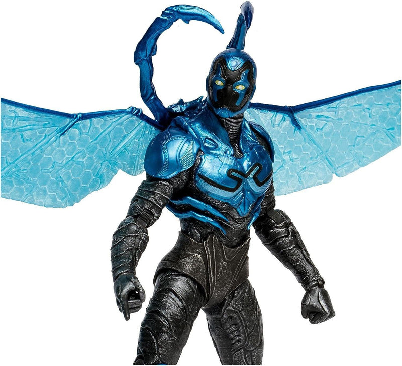 DC Multiverse Movie Blue Beetle Toy 7” Battle Mode Action Figure McFarlane Comic - Paradise Hobbies LLC