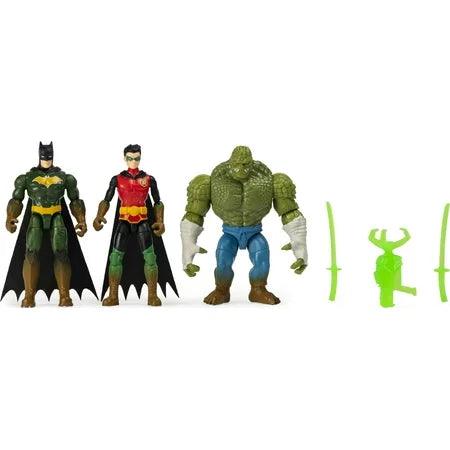 DC The Caped Crusader Swamp Showdown Exclusive Action Figure 3-Pack - Paradise Hobbies LLC